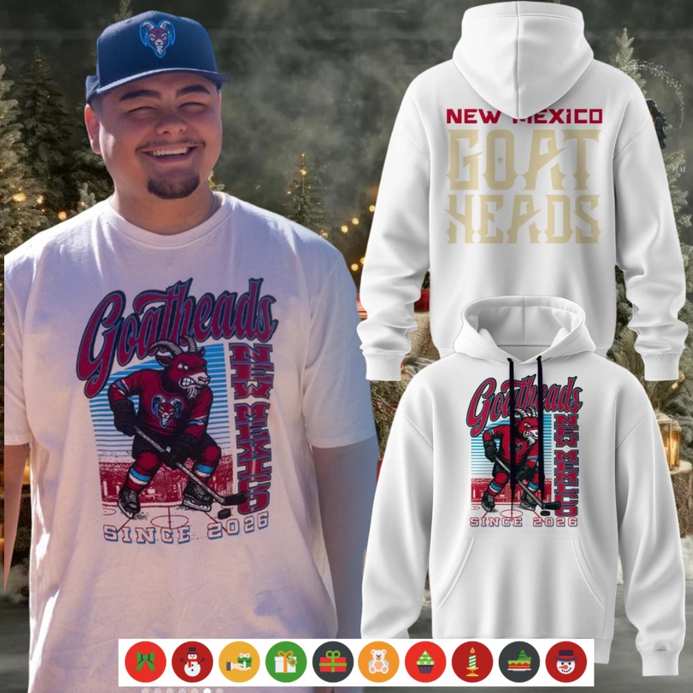 New Mexico Goatheads New Season White Hoodie Shirt New Mexico Goatheads New Season White Hoodie Shirt