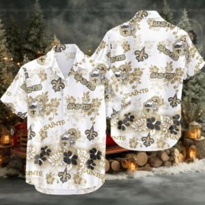 New Orleans Saints New Design Hot Summer Hawaiian Shirt New Orleans Saints New Design Hot Summer Hawaiian Shirt