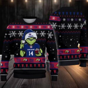 New York Giants Custom Christmas Ugly Sweater