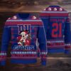 New York Giants Santa Claus Ugly Christmas Sweater New York Giants Santa Claus Ugly Christmas Sweater