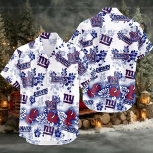 New York Giants New Design Hot Summer Hawaiian Shirt New York Giants New Design Hot Summer Hawaiian Shirt