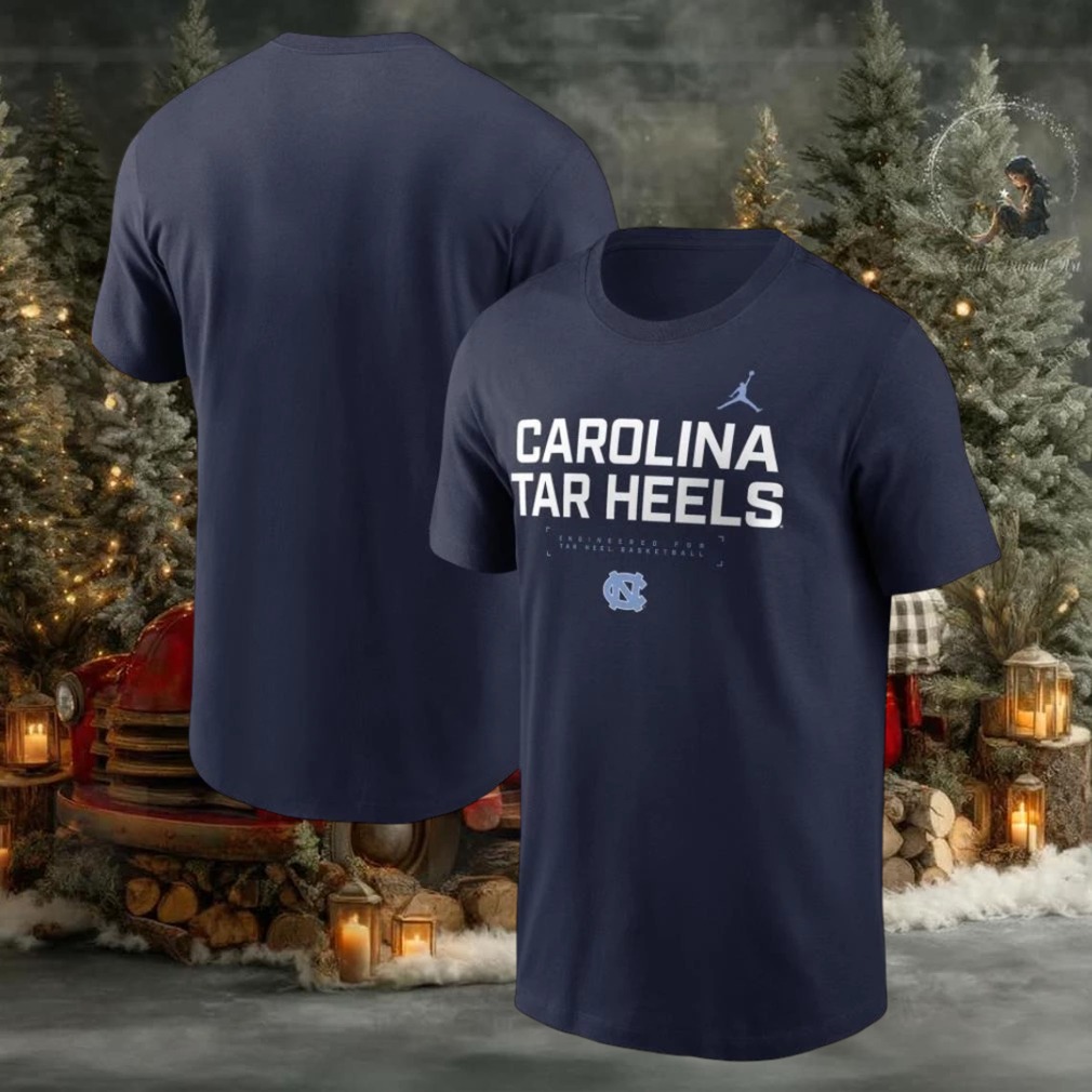 North Carolina Tar Heels Jordan Brand 2025 Courtside Basketball Performance shirt