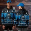 Carolina Panthers Ho Ho Ho Mickey Mouse 3D Ugly Hoodie Men Carolina Panthers Ho Ho Ho Mickey Mouse 3D Ugly Hoodie Men