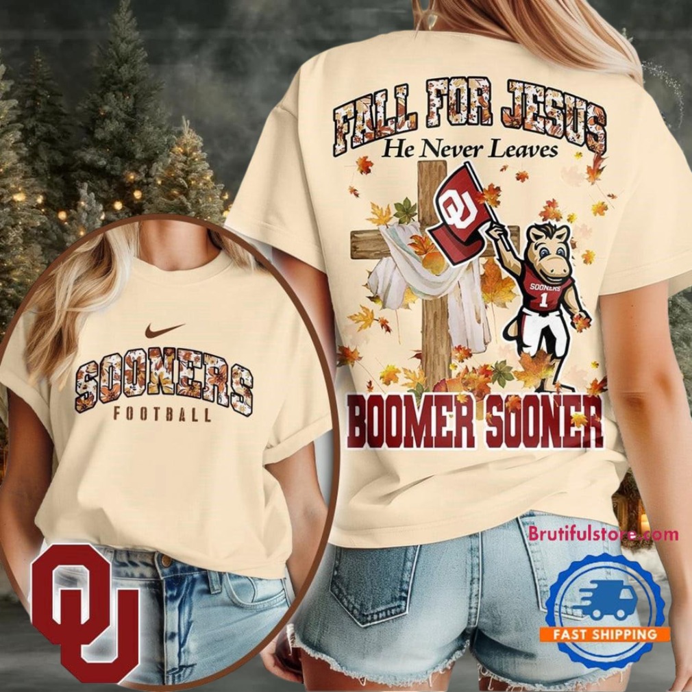 Oklahoma Sooners 2025 NCAA Season Fall For Jesus Unisex 3D Shirt Oklahoma Sooners 2025 NCAA Season Fall For Jesus Unisex 3D Shirt