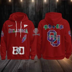 Oklahoma Sooners Celebrating Grateful Dead 60th Anniversary 2025 Hoodie T Shirt