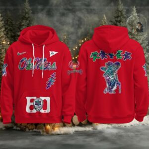 Ole Miss Rebels Celebrating Grateful Dead 60th Anniversary 2025 Hoodie T Shirt