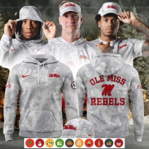 Ole Miss Rebels Realtree 2025 Hoodie Shirt