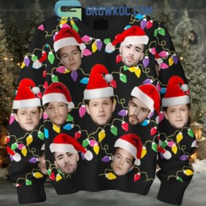One Direction 1D Forever 2025 In The Christmas Light Ugly Sweater