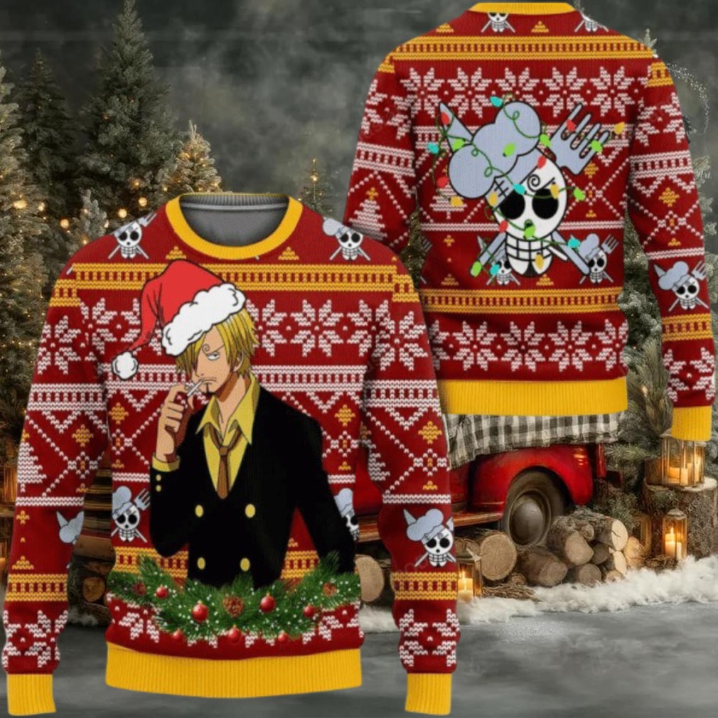 One Piece Anime Sanji 43 Ugly Sweater Gifts, One Piece Anime Gift Fan Ugly Sweater 795 One Piece Anime Sanji 43 Ugly Sweater Gifts, One Piece Anime Gift Fan Ugly Sweater 795