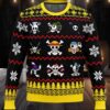 Luffy Dressrosa Arc Xmas Gift One Piece Ugly Christmas Sweater