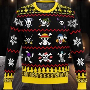 One Piece One Piece Flags Ugly Christmas Sweater