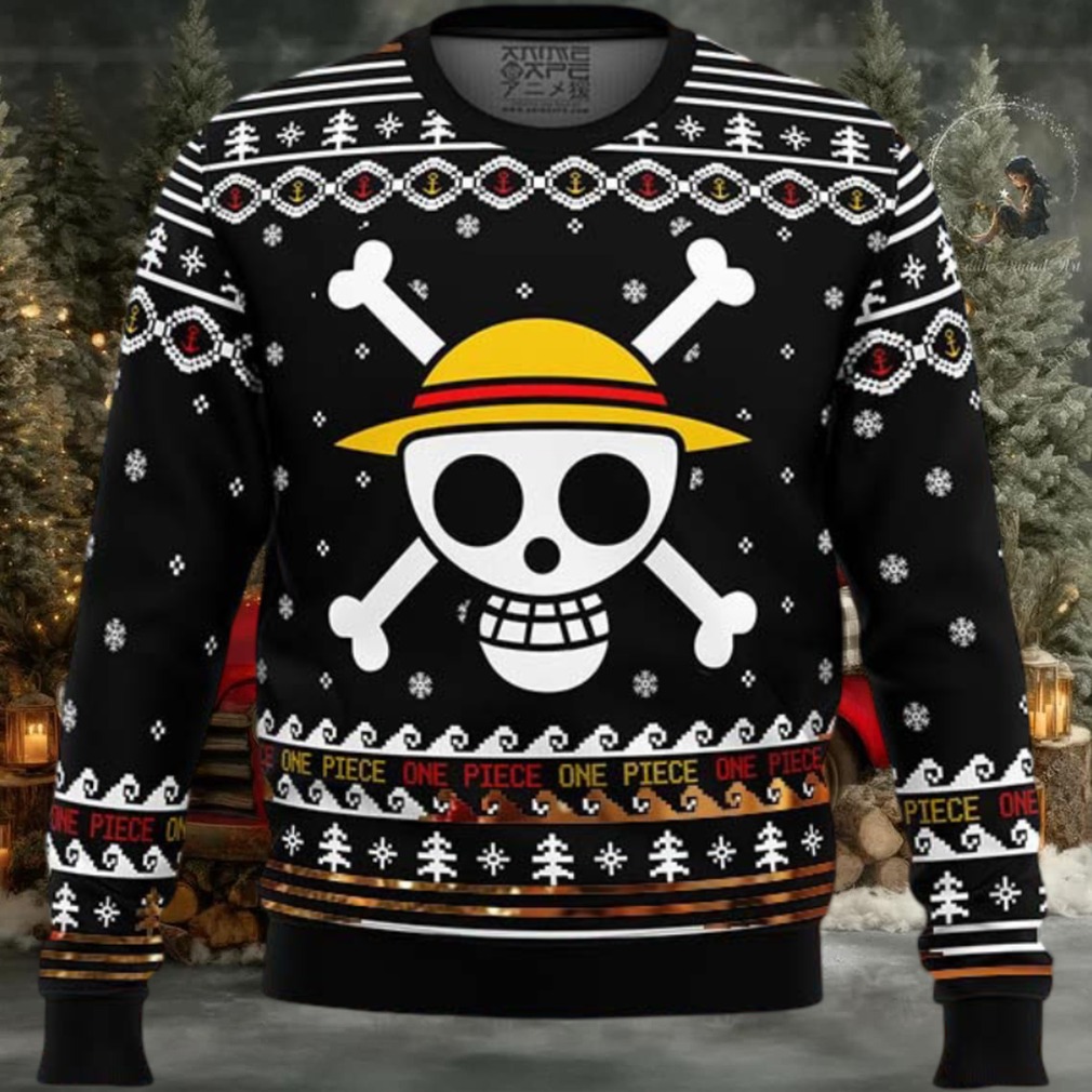 One Piece Straw Hat Pirates Christmas Ugly Christmas Sweater One Piece Straw Hat Pirates Christmas Ugly Christmas Sweater