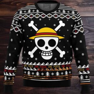 One Piece Straw Hat Pirates Christmas Ugly Christmas Sweater