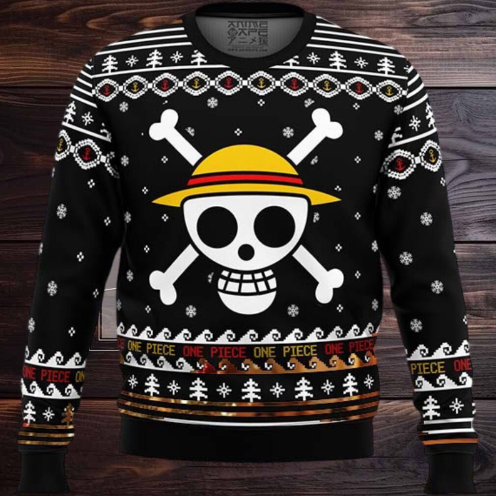 One Piece Straw Hat Pirates Christmas Ugly Christmas Sweater One Piece Straw Hat Pirates Christmas Ugly Christmas Sweater