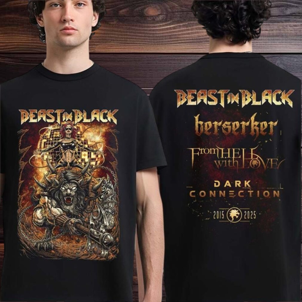 Beast In Black Tour Shirt Front