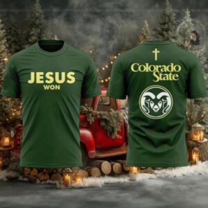 Original Colorado State Football Jesus Won 2025 Two Sided Shirt