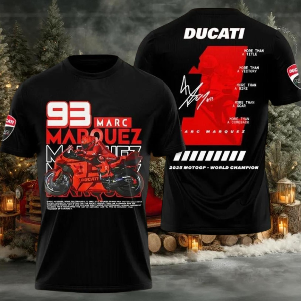 Original Ducati Lenovo Team Marc Marquez 2025 Two Sided Shirt Original Ducati Lenovo Team Marc Marquez 2025 Two Sided Shirt
