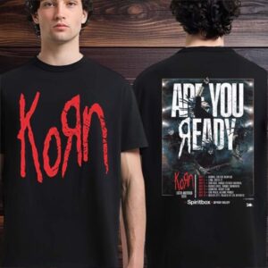 Original Korn Latin America 2026 Tour Are You Ready On May 2026 City Dates Two Sided T Shirt