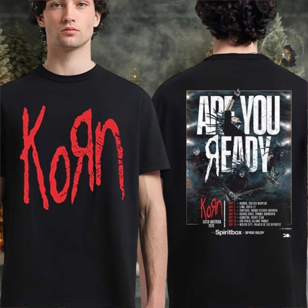 Korn Latin America Tour Shirt Back