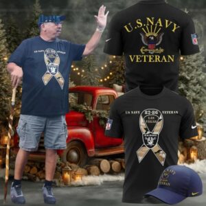 Original Las Vegas Raiders Us Navy Cold War Veteran 2025 Two Sided Shirt