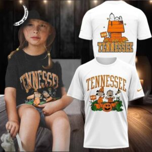 Original Tennessee Volunteers Snoopy 2025 Two Sided Shirt