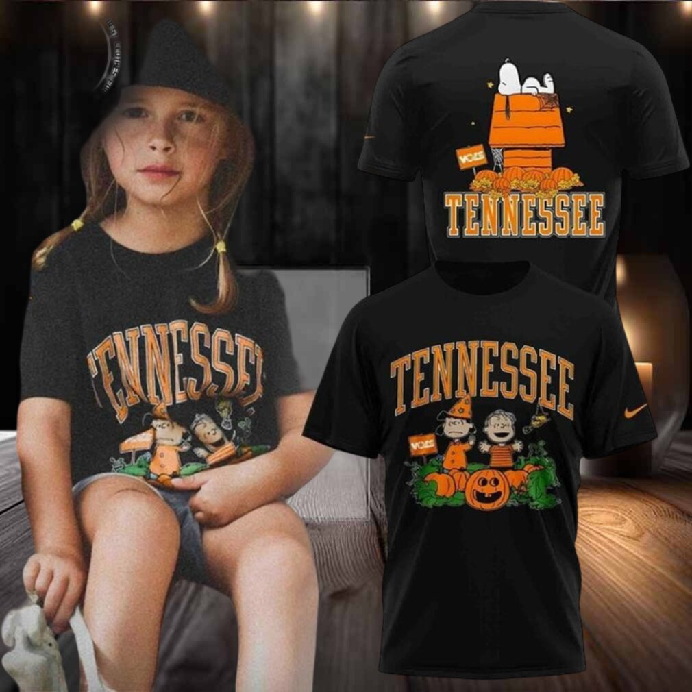 Original Tennessee Volunteers Snoopy and Friends 2025 Two Sided Shirt Original Tennessee Volunteers Snoopy and Friends 2025 Two Sided Shirt