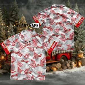 Personalized Tropical Budweiser Hawaiian Shirt