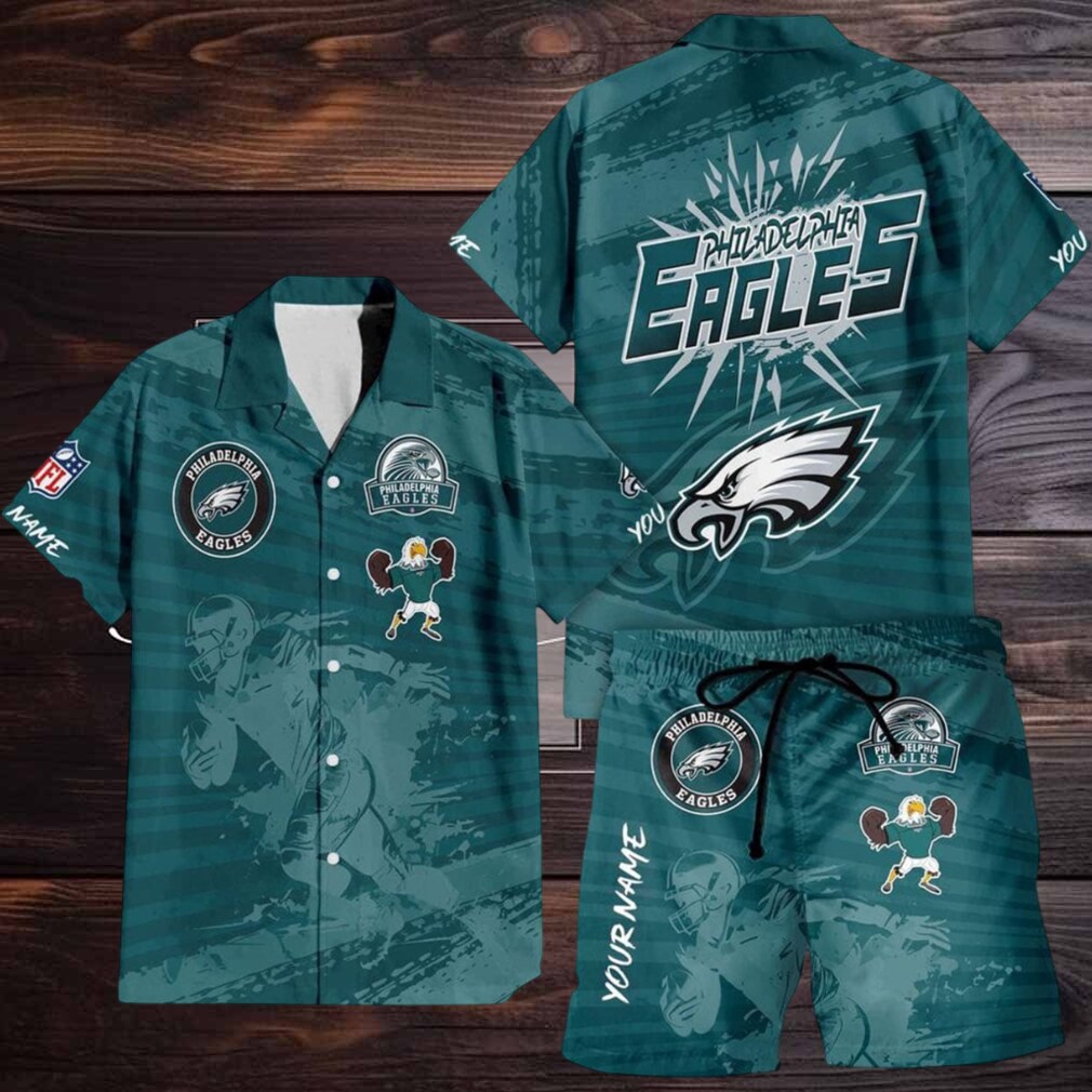 Philadelphia Eagles Combo Hawaiian Shirt And Shorts Philadelphia Eagles Combo Hawaiian Shirt And Shorts