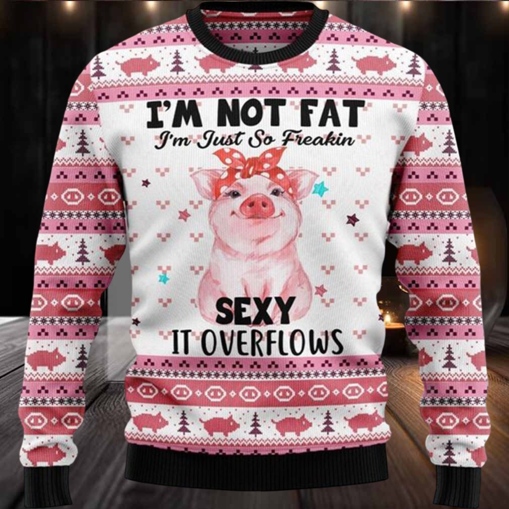 Pig Overflows Ugly Christmas Sweater Pig Overflows Ugly Christmas Sweater