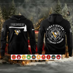 Pittsburgh Penguins Firefighter Appreciation Day Hoodie Shirt