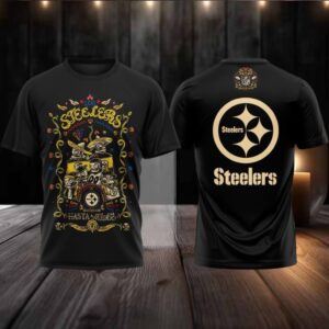 Pittsburgh Steelers Celebrating The Day Of The Dead Hasta La Muerte 2025 Hoodie T Shirt