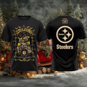 Pittsburgh Steelers Celebrating The Day Of The Dead Hasta La Muerte 2025 Hoodie T Shirt
