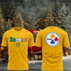Pittsburgh Steelers Ireland 2025 Dublin Game shirt