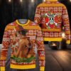 Luffy Gomu Gomu Xmas Anime Christmas One Piece Ugly Christmas Sweater