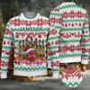 Black Fair Isle Snowflake Ugly Christmas Sweater Stranger Things Cast Christmas Tree Pattern Black Fair Isle Snowflake Ugly Christmas Sweater Stranger Things Cast Christmas Tree Pattern