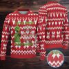 Light Grey Navy & Burgundy Fair Isle Snowflake “Lord of the Drinks” Guinness Ugly Christmas Sweater Light Grey Navy & Burgundy Fair Isle Snowflake “Lord of the Drinks” Guinness Ugly Christmas Sweater