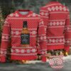 Burnt Orange Jameson Whiskey JJ&S Logo Snowflake Christmas Ugly Sweater Burnt Orange Jameson Whiskey JJ&S Logo Snowflake Christmas Ugly Sweater