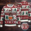 White Navy Red Fair Isle Snowflake and Heart Ugly Christmas Sweater Jagermeister Stag Logo White Navy Red Fair Isle Snowflake and Heart Ugly Christmas Sweater Jagermeister Stag Logo