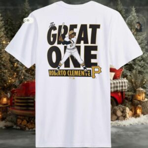 Roberto Clemente Pittsburgh Pirates The Great One Cooperstown Player shirt