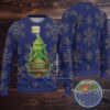 Navy Jagermeister Grateful Dead Jerry Garcia & Dancing Bears Christmas Ugly Sweater Navy Jagermeister Grateful Dead Jerry Garcia & Dancing Bears Christmas Ugly Sweater
