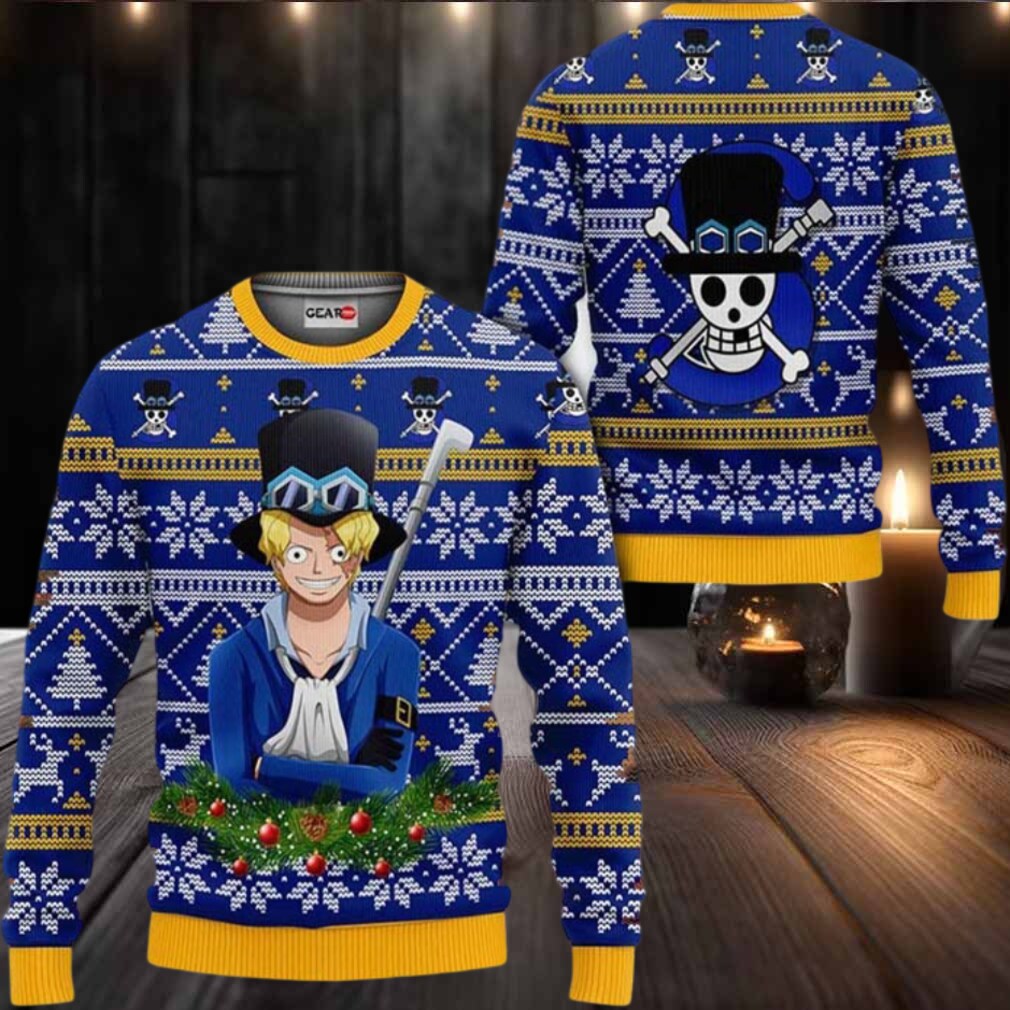 Sabo Anime Xmas Gifts One Piece Ugly Christmas Sweater Sabo Anime Xmas Gifts One Piece Ugly Christmas Sweater