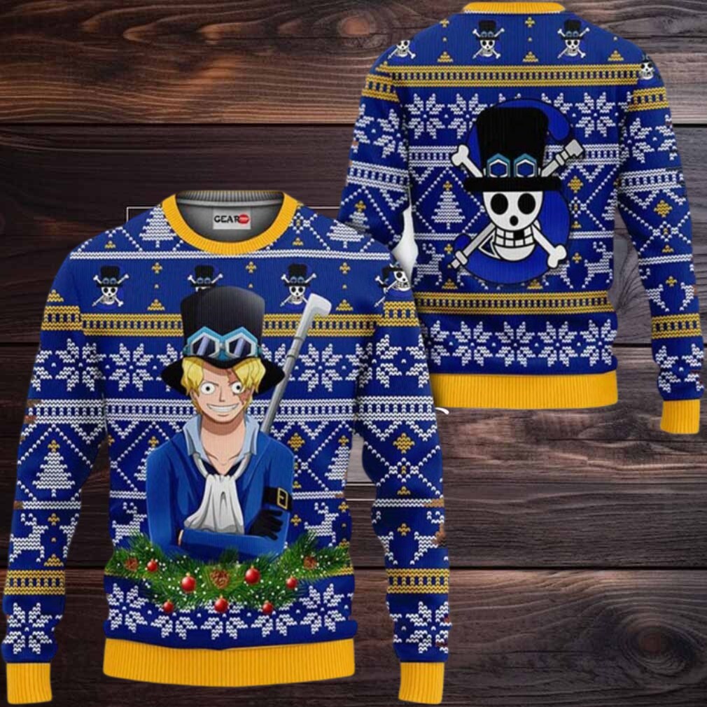 Sabo Anime Xmas Gifts One Piece Ugly Christmas Sweater Sabo Anime Xmas Gifts One Piece Ugly Christmas Sweater
