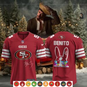 San Francisco 49ers x Bad Bunny 2025 Super Bowl Jersey