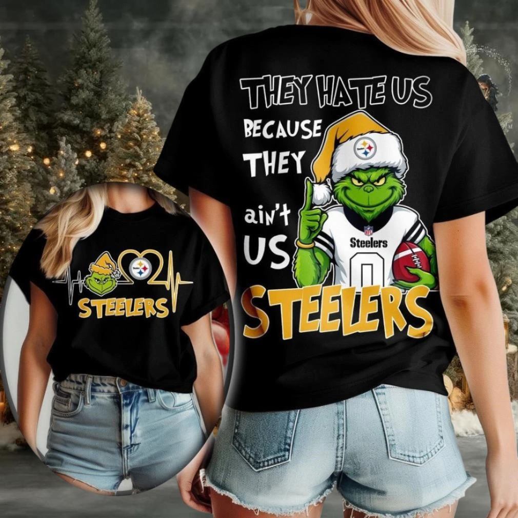 Santa Grinch Pittsburgh Steelers Shirt