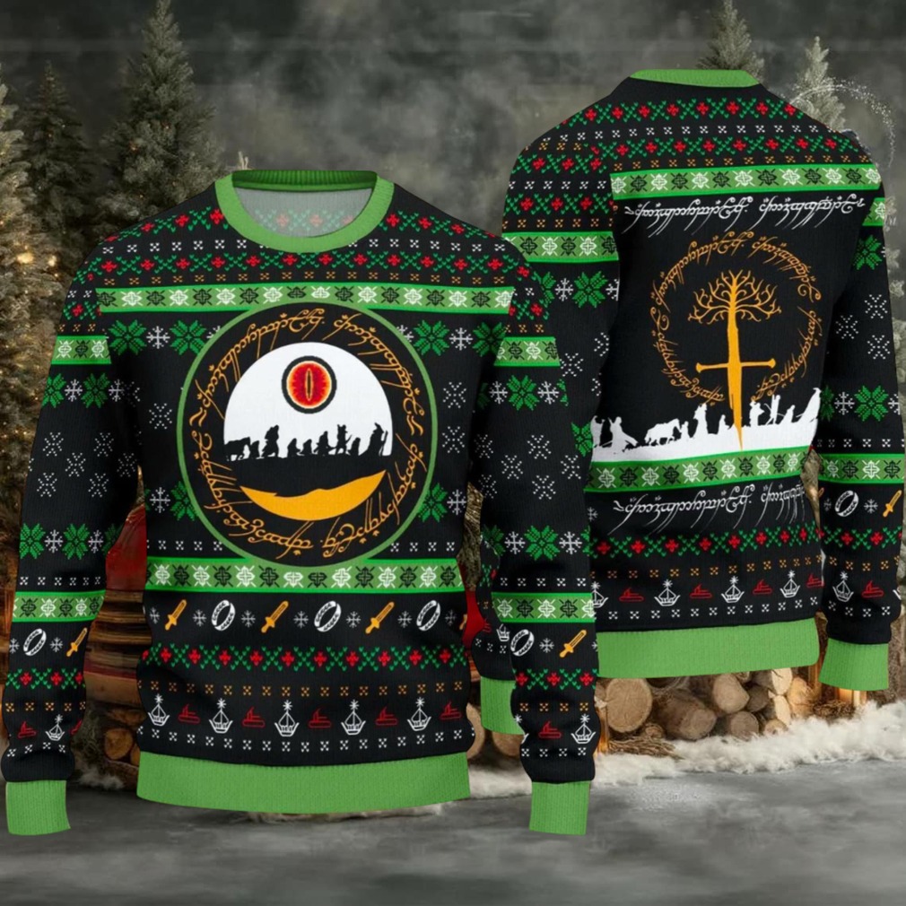 Sauron Eye Lord Of The Rings Ugly Christmas Sweater Sauron Eye Lord Of The Rings Ugly Christmas Sweater