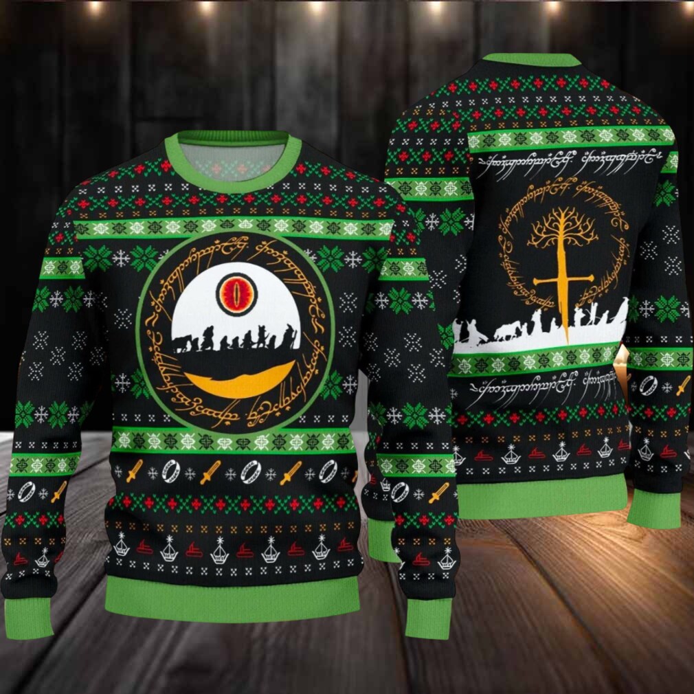 Sauron Eye Lord Of The Rings Ugly Christmas Sweater Sauron Eye Lord Of The Rings Ugly Christmas Sweater