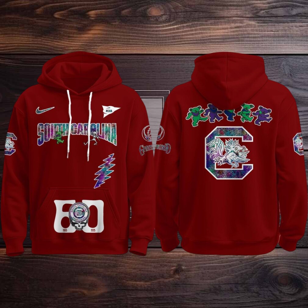 South Carolina Gamecocks Celebrating Grateful Dead 60th Anniversary 2025 Hoodie T Shirt South Carolina Gamecocks Celebrating Grateful Dead 60th Anniversary 2025 Hoodie T Shirt