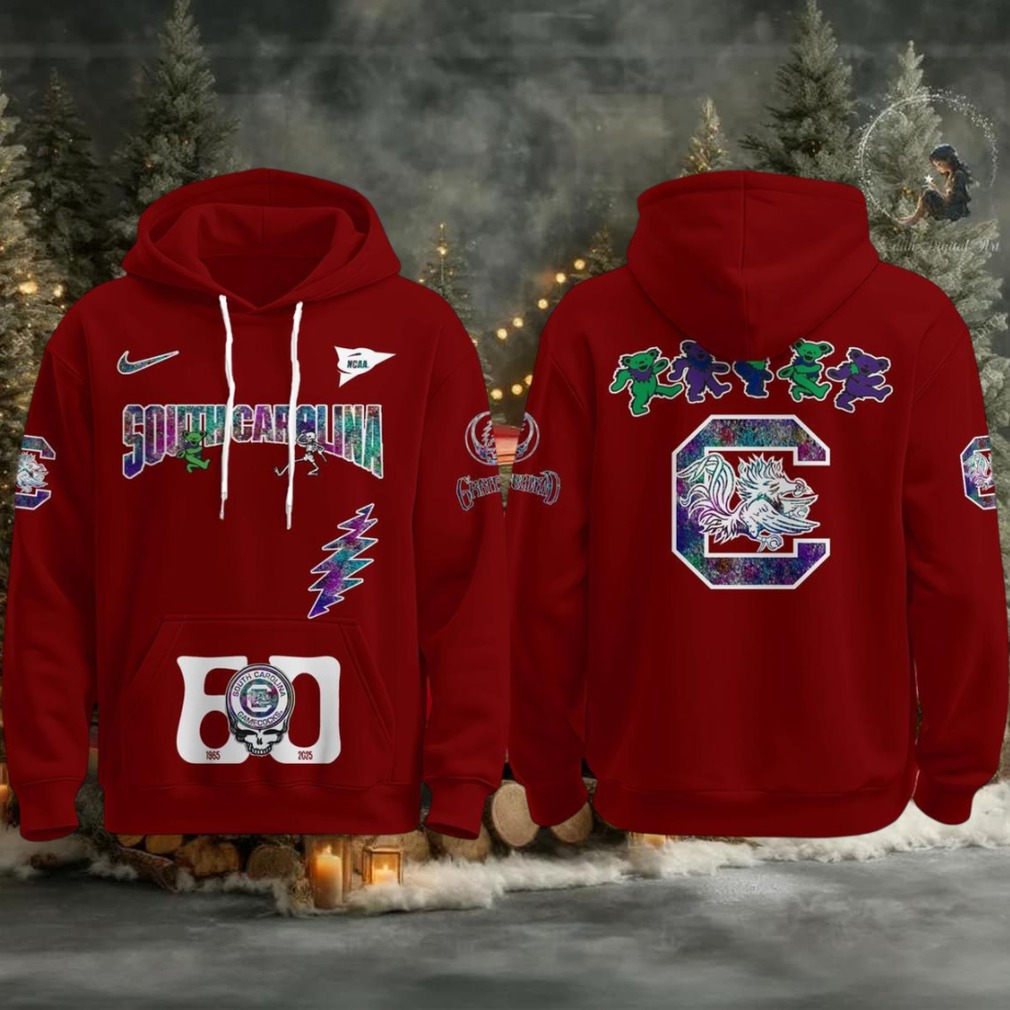 South Carolina Gamecocks Celebrating Grateful Dead 60th Anniversary 2025 Hoodie T Shirt South Carolina Gamecocks Celebrating Grateful Dead 60th Anniversary 2025 Hoodie T Shirt