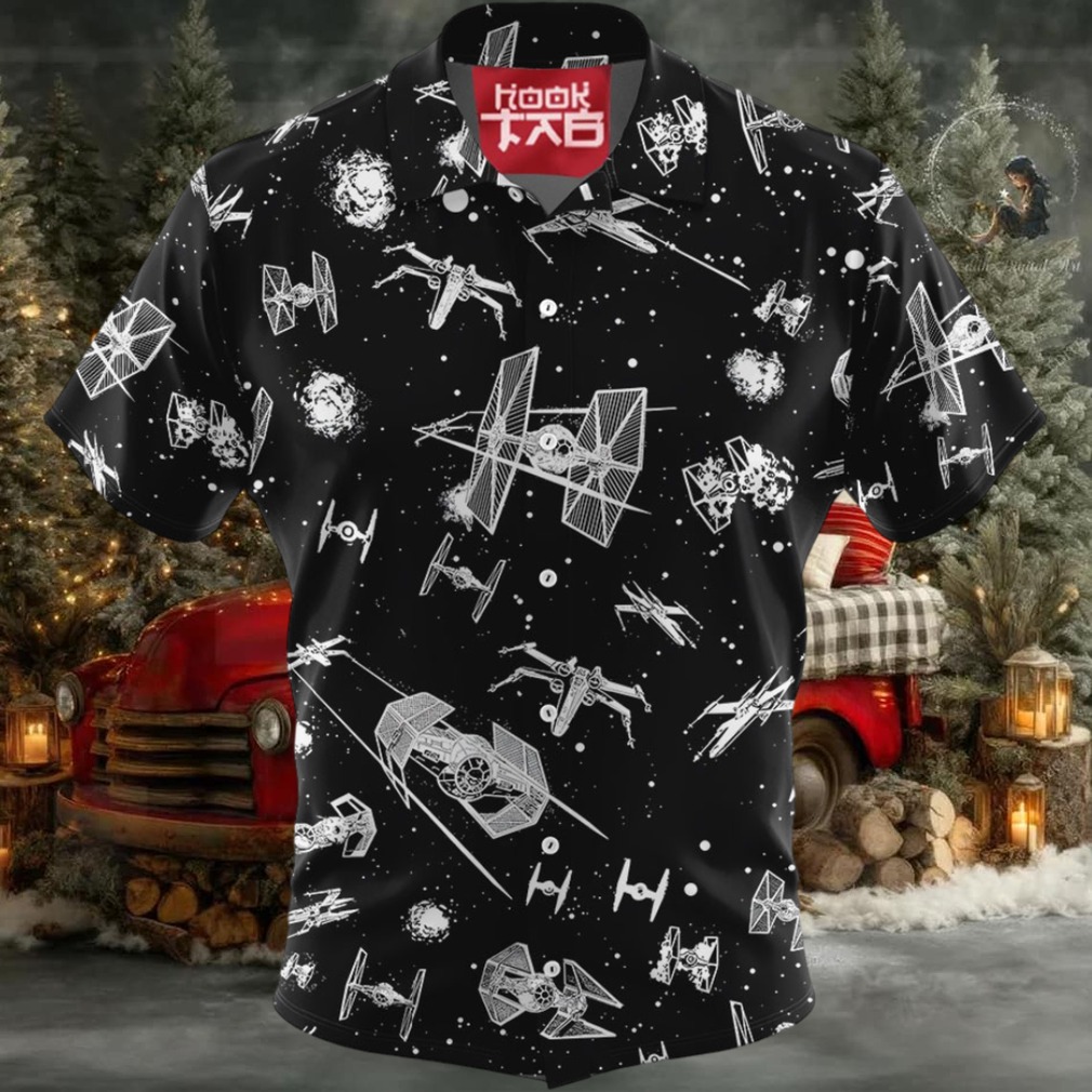 Starwars Spacecraft Pattern – Hawaiian Shirt For Men, Women, Kids