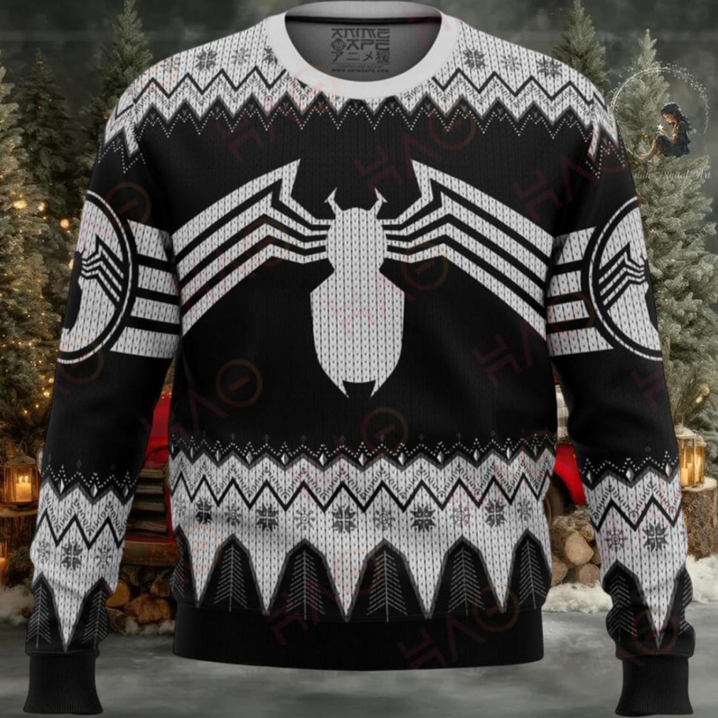 Stylish Black Spider Knit Sweater – Cozy Winter Wear For Marvel Fans By Haotees Stylish Black Spider Knit Sweater – Cozy Winter Wear For Marvel Fans By Haotees